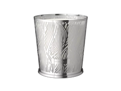 Savage Garden Candle & Metal Leaves Silver sleeve 2500g
