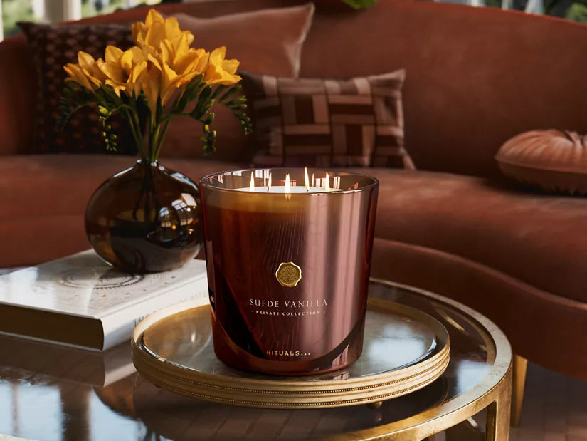 Suede Vanilla Scented Candle 2500g