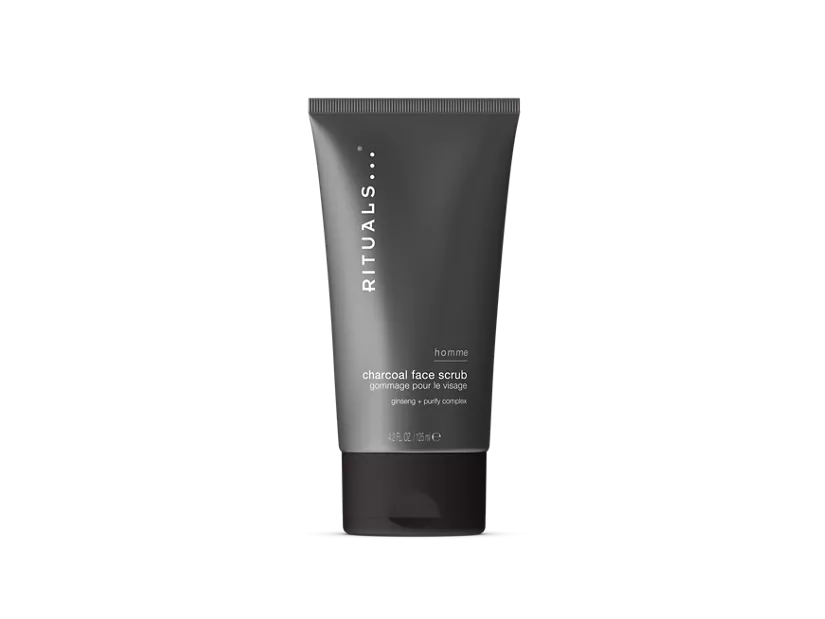 Homme Charcoal Face Scrub