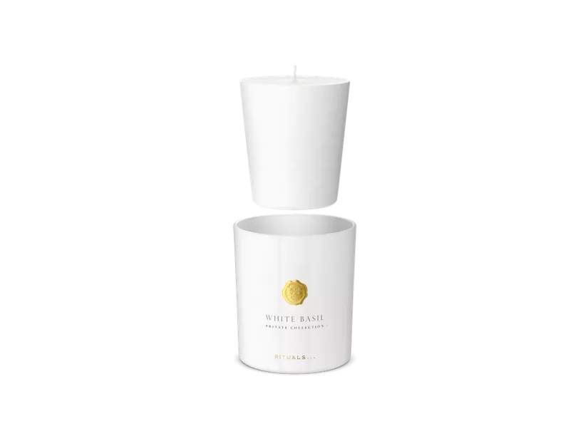 White Basil Refill Scented Candle 360g