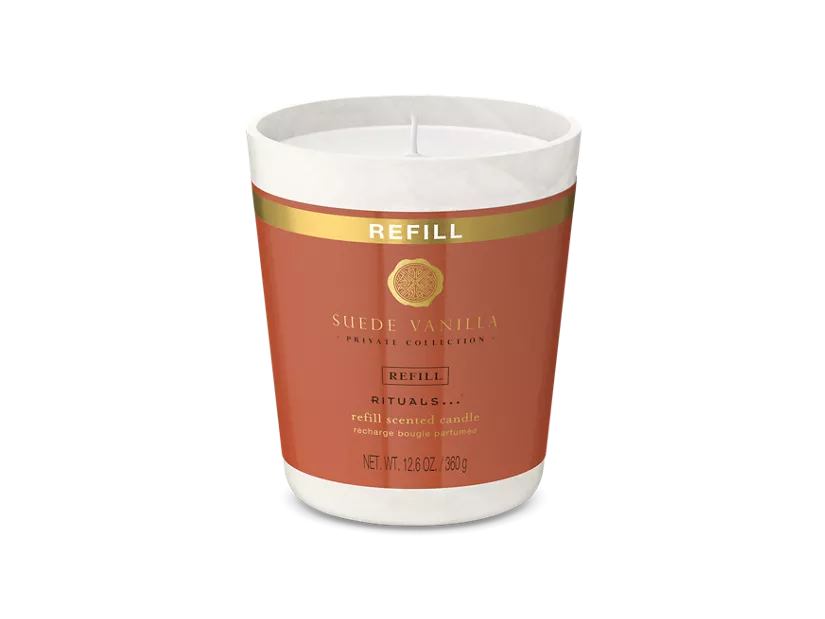 Suede Vanilla Refill Scented Candle 360g