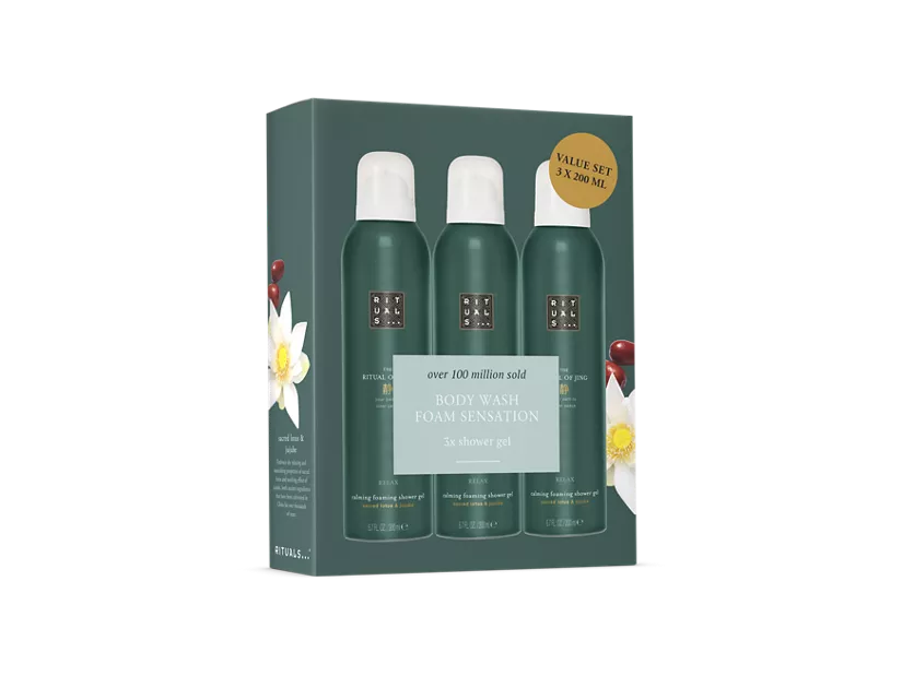 Jing Shower Foam Value Pack 2024