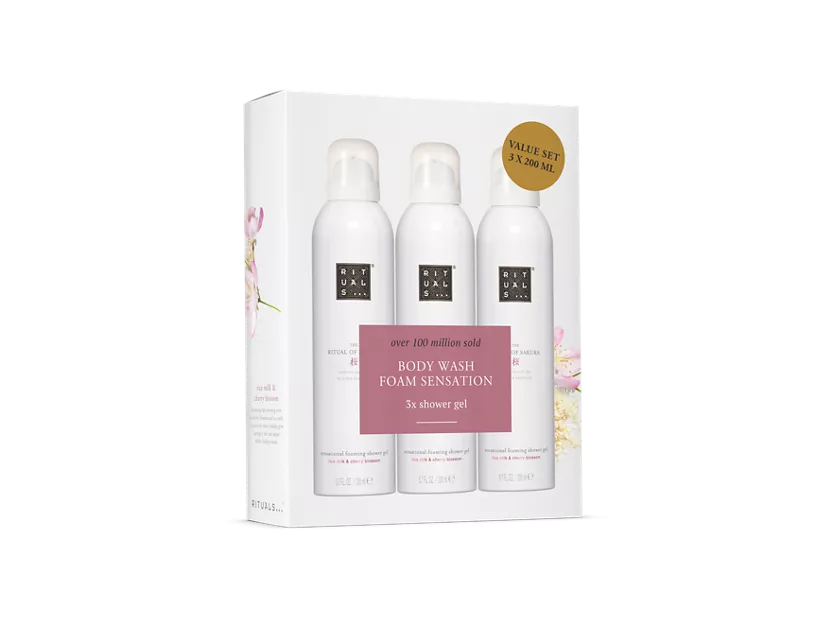 Sakura Shower Foam Value Pack 2024