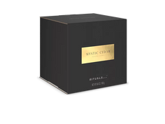 Mystic Cedar Scented Candle & Metal Window Gold sleeve 1600g